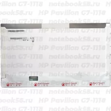 Матрица для ноутбука HP Pavilion G7-1118 (1600x900 HD+) TN, 40pin, Глянцевая