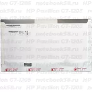 Матрица для ноутбука HP Pavilion G7-1205 (1600x900 HD+) TN, 40pin, Глянцевая