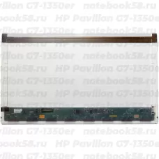 Матрица для ноутбука HP Pavilion G7-1350er (1600x900 HD+) TN, 40pin, Глянцевая