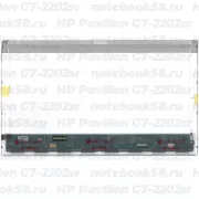 Матрица для ноутбука HP Pavilion G7-2202sr (1600x900 HD+) TN, 40pin, Глянцевая