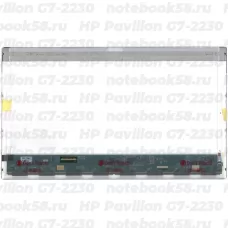 Матрица для ноутбука HP Pavilion G7-2230 (1600x900 HD+) TN, 40pin, Глянцевая