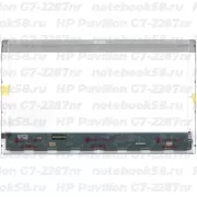 Матрица для ноутбука HP Pavilion G7-2287nr (1600x900 HD+) TN, 40pin, Глянцевая