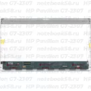 Матрица для ноутбука HP Pavilion G7-2307 (1600x900 HD+) TN, 40pin, Глянцевая