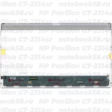 Матрица для ноутбука HP Pavilion G7-2314sr (1600x900 HD+) TN, 40pin, Глянцевая