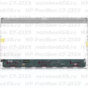 Матрица для ноутбука HP Pavilion G7-2359 (1600x900 HD+) TN, 40pin, Глянцевая