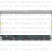 Матрица для ноутбука HP Pavilion G7-2381 (1600x900 HD+) TN, 40pin, Глянцевая