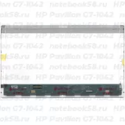 Матрица для ноутбука HP Pavilion G7-1042 (1600x900 HD+) TN, 40pin, Глянцевая