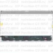 Матрица для ноутбука HP Pavilion G7-1050 (1600x900 HD+) TN, 40pin, Глянцевая