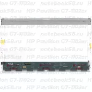 Матрица для ноутбука HP Pavilion G7-1102er (1600x900 HD+) TN, 40pin, Глянцевая