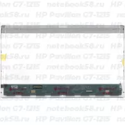 Матрица для ноутбука HP Pavilion G7-1215 (1600x900 HD+) TN, 40pin, Глянцевая