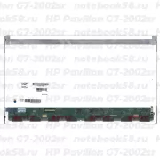 Матрица для ноутбука HP Pavilion G7-2002sr (1600x900 HD+) TN, 40pin, Матовая
