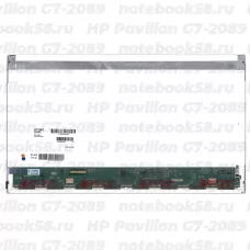 Матрица для ноутбука HP Pavilion G7-2089 (1600x900 HD+) TN, 40pin, Матовая