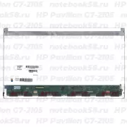 Матрица для ноутбука HP Pavilion G7-2105 (1600x900 HD+) TN, 40pin, Матовая