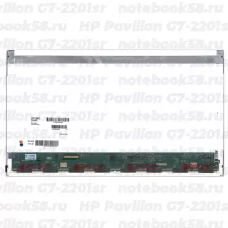Матрица для ноутбука HP Pavilion G7-2201sr (1600x900 HD+) TN, 40pin, Матовая