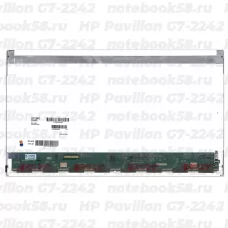 Матрица для ноутбука HP Pavilion G7-2242 (1600x900 HD+) TN, 40pin, Матовая