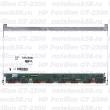 Матрица для ноутбука HP Pavilion G7-2300 (1600x900 HD+) TN, 40pin, Матовая