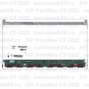 Матрица для ноутбука HP Pavilion G7-1222 (1600x900 HD+) TN, 40pin, Матовая