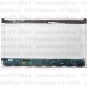 Матрица для ноутбука HP Pavilion G7-2045 (1600x900 HD+) TN, 40pin, Глянцевая