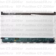 Матрица для ноутбука HP Pavilion G7-2206sr (1600x900 HD+) TN, 40pin, Глянцевая