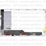 Матрица для ноутбука HP Pavilion G7-2113sr (1600x900 HD+) TN, 40pin, Глянцевая