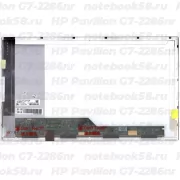 Матрица для ноутбука HP Pavilion G7-2286nr (1600x900 HD+) TN, 40pin, Глянцевая