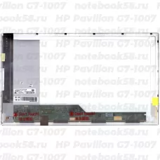 Матрица для ноутбука HP Pavilion G7-1007 (1600x900 HD+) TN, 40pin, Глянцевая