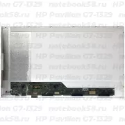 Матрица для ноутбука HP Pavilion G7-1329 (1600x900 HD+) TN, 40pin, Глянцевая