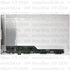 Матрица для ноутбука HP Pavilion G7-1350 (1600x900 HD+) TN, 40pin, Глянцевая
