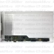 Матрица для ноутбука HP Pavilion G7-2028er (1600x900 HD+) TN, 40pin, Глянцевая