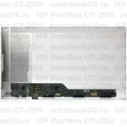 Матрица для ноутбука HP Pavilion G7-2150 (1600x900 HD+) TN, 40pin, Глянцевая