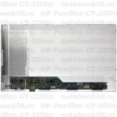 Матрица для ноутбука HP Pavilion G7-2310sr (1600x900 HD+) TN, 40pin, Глянцевая