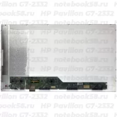 Матрица для ноутбука HP Pavilion G7-2332 (1600x900 HD+) TN, 40pin, Глянцевая
