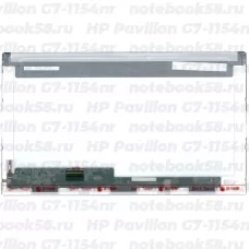 Матрица для ноутбука HP Pavilion G7-1154nr (1600x900 HD+) TN, 40pin, Матовая