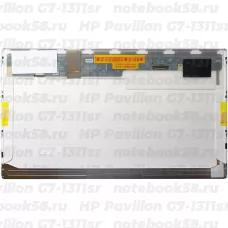 Матрица для ноутбука HP Pavilion G7-1311sr (1600x900 HD+) TN, 40pin, Матовая