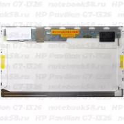 Матрица для ноутбука HP Pavilion G7-1326 (1600x900 HD+) TN, 40pin, Матовая