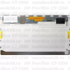 Матрица для ноутбука HP Pavilion G7-1350 (1600x900 HD+) TN, 40pin, Матовая
