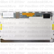Матрица для ноутбука HP Pavilion G7-2110sr (1600x900 HD+) TN, 40pin, Матовая