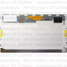 Матрица для ноутбука HP Pavilion G7-2298nr (1600x900 HD+) TN, 40pin, Матовая