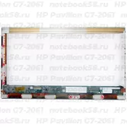 Матрица для ноутбука HP Pavilion G7-2061 (1600x900 HD+) TN, 40pin, Глянцевая