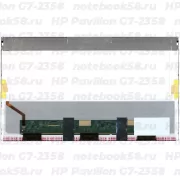 Матрица для ноутбука HP Pavilion G7-2358 (1600x900 HD+) TN, 40pin, Глянцевая