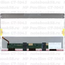 Матрица для ноутбука HP Pavilion G7-1043 (1600x900 HD+) TN, 40pin, Глянцевая