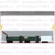Матрица для ноутбука HP Pavilion G7-1250 (1600x900 HD+) TN, 40pin, Глянцевая
