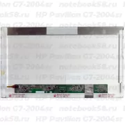 Матрица для ноутбука HP Pavilion G7-2004sr (1600x900 HD+) TN, 40pin, Матовая