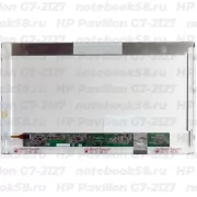 Матрица для ноутбука HP Pavilion G7-2127 (1600x900 HD+) TN, 40pin, Матовая