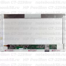 Матрица для ноутбука HP Pavilion G7-2298nr (1600x900 HD+) TN, 40pin, Матовая