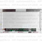 Матрица для ноутбука HP Pavilion G7-2321 (1600x900 HD+) TN, 40pin, Матовая
