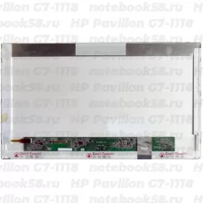 Матрица для ноутбука HP Pavilion G7-1118 (1600x900 HD+) TN, 40pin, Матовая