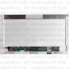 Матрица для ноутбука HP Pavilion G7-1125 (1600x900 HD+) TN, 40pin, Матовая