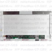 Матрица для ноутбука HP Pavilion G7-1255 (1600x900 HD+) TN, 40pin, Матовая