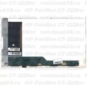 Матрица для ноутбука HP Pavilion G7-2228er (1600x900 HD+) TN, 40pin, Глянцевая